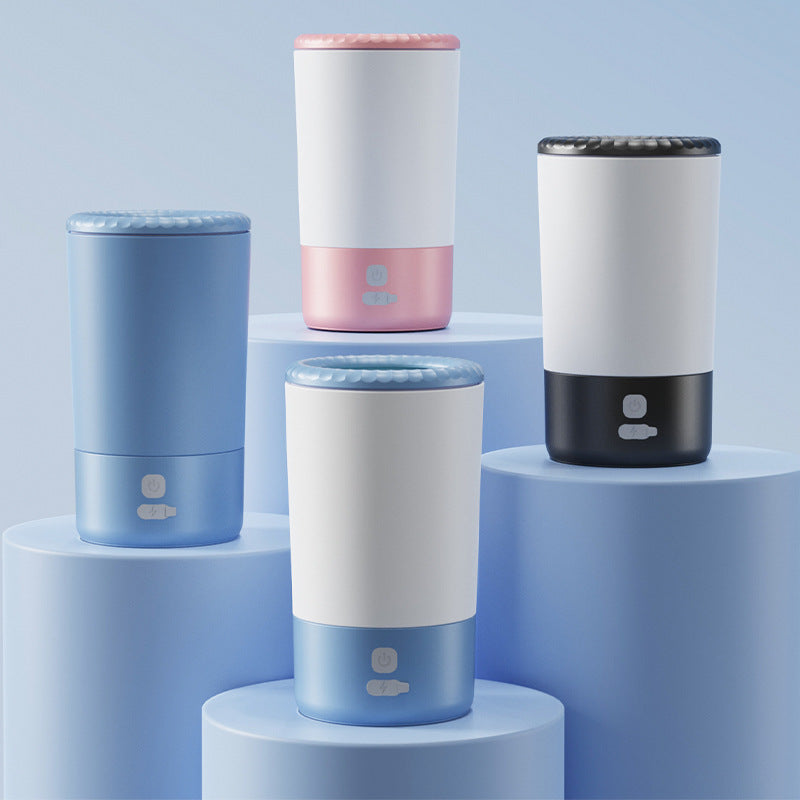 Vaso Limpiador de Patas de Mascotas Automático Portátil de Silicona, con un Solo Clic, Limpieza Suave, Impermeable, Eléctrico Recargable, Seguro para perros y gatos